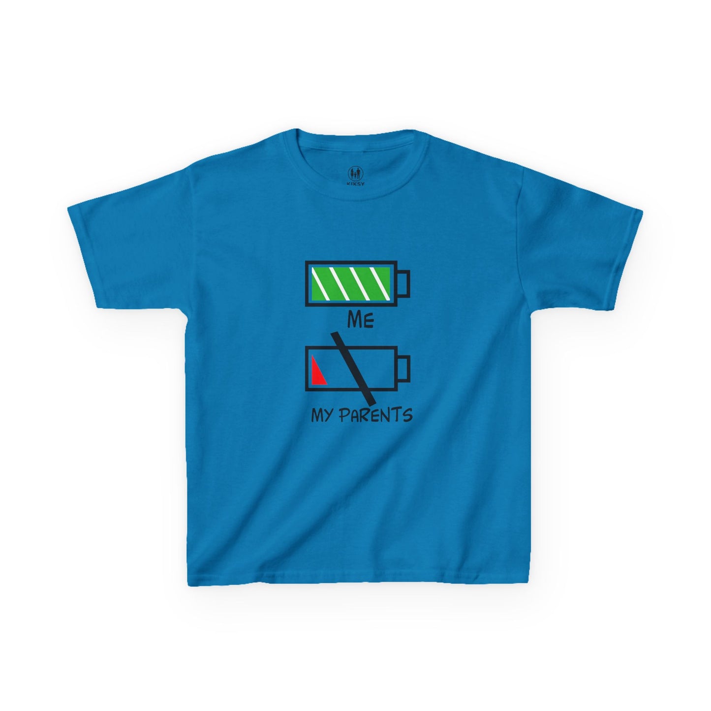 Recharge Your Kids' Energy Tee, Fun Kids Shirt, Battery Graphic Tee, Cute Gift for Boys and Girls, Cool Kids Apparel