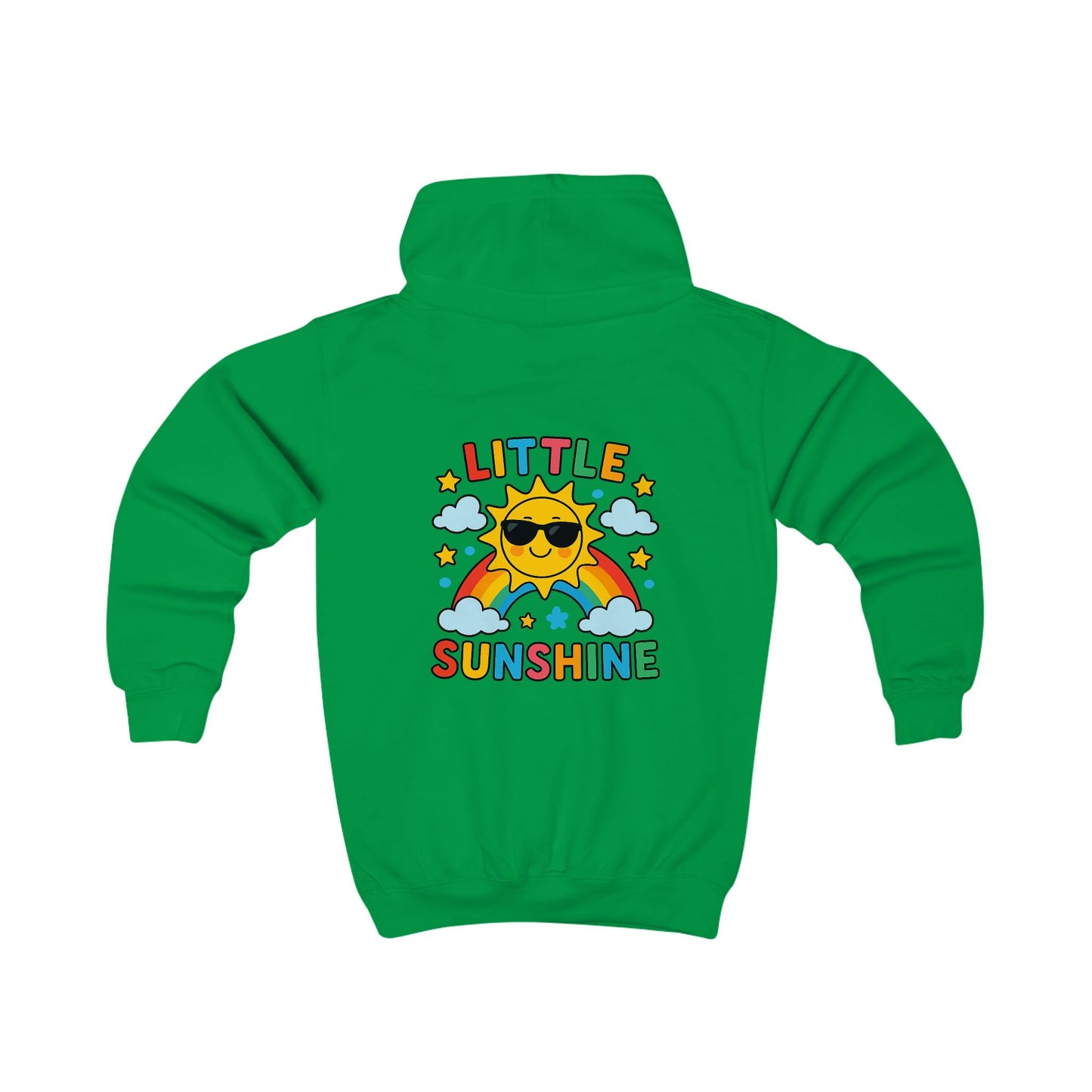 Colorful Kids Hoodie - ‘Little Sunshine’ - Fun Spring Apparel, Perfect for Gifts, Birthdays, Family Outings, and Playdates