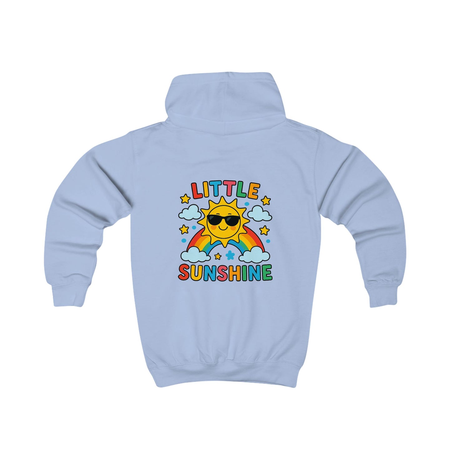 Colorful Kids Hoodie - ‘Little Sunshine’ - Fun Spring Apparel, Perfect for Gifts, Birthdays, Family Outings, and Playdates