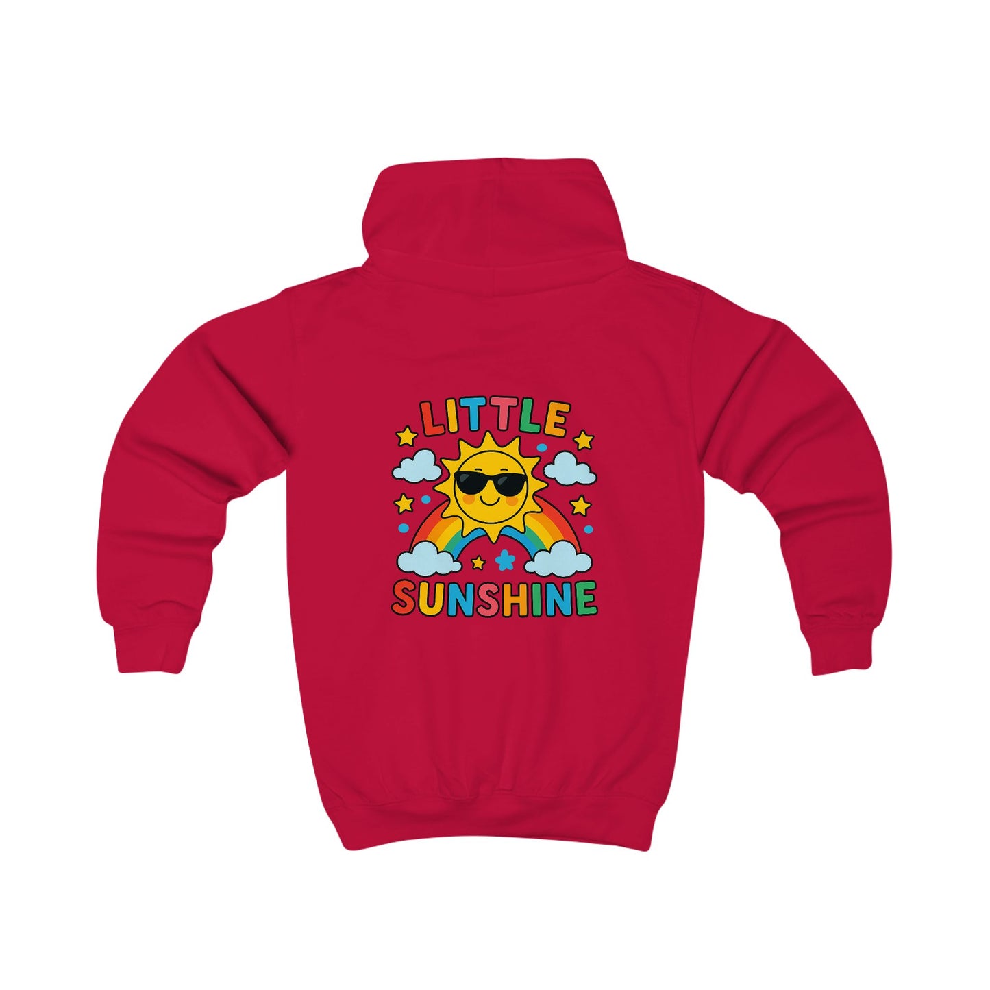 Colorful Kids Hoodie - ‘Little Sunshine’ - Fun Spring Apparel, Perfect for Gifts, Birthdays, Family Outings, and Playdates