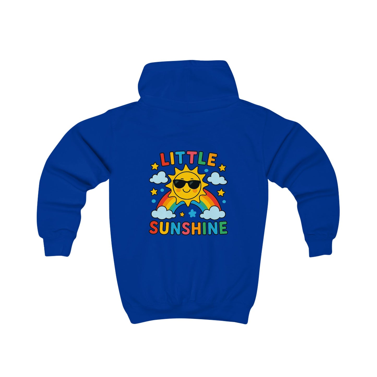 Colorful Kids Hoodie - ‘Little Sunshine’ - Fun Spring Apparel, Perfect for Gifts, Birthdays, Family Outings, and Playdates
