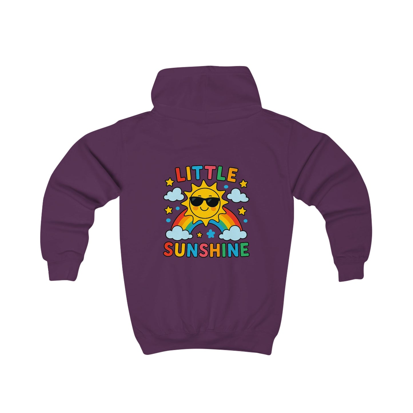 Colorful Kids Hoodie - ‘Little Sunshine’ - Fun Spring Apparel, Perfect for Gifts, Birthdays, Family Outings, and Playdates