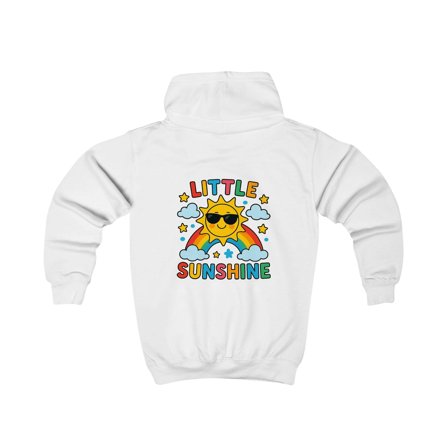 Colorful Kids Hoodie - ‘Little Sunshine’ - Fun Spring Apparel, Perfect for Gifts, Birthdays, Family Outings, and Playdates