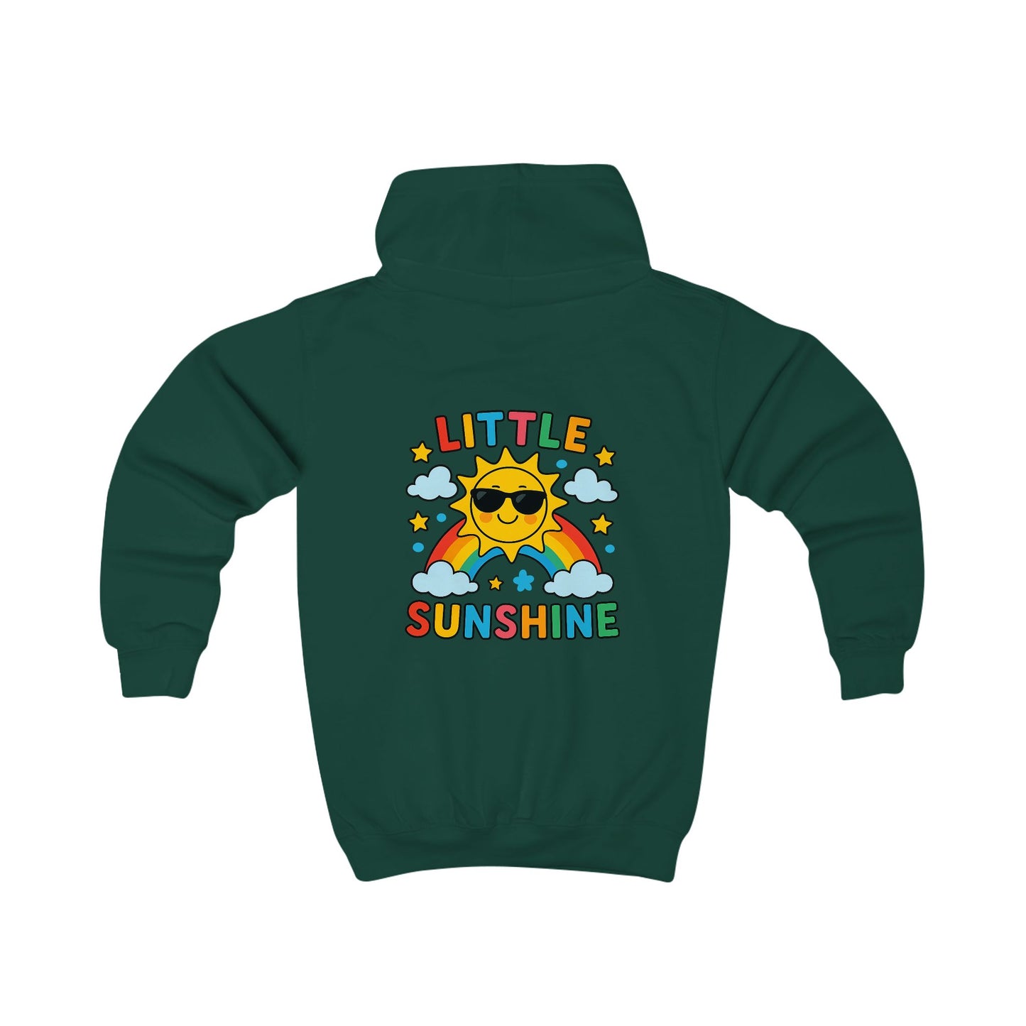 Colorful Kids Hoodie - ‘Little Sunshine’ - Fun Spring Apparel, Perfect for Gifts, Birthdays, Family Outings, and Playdates