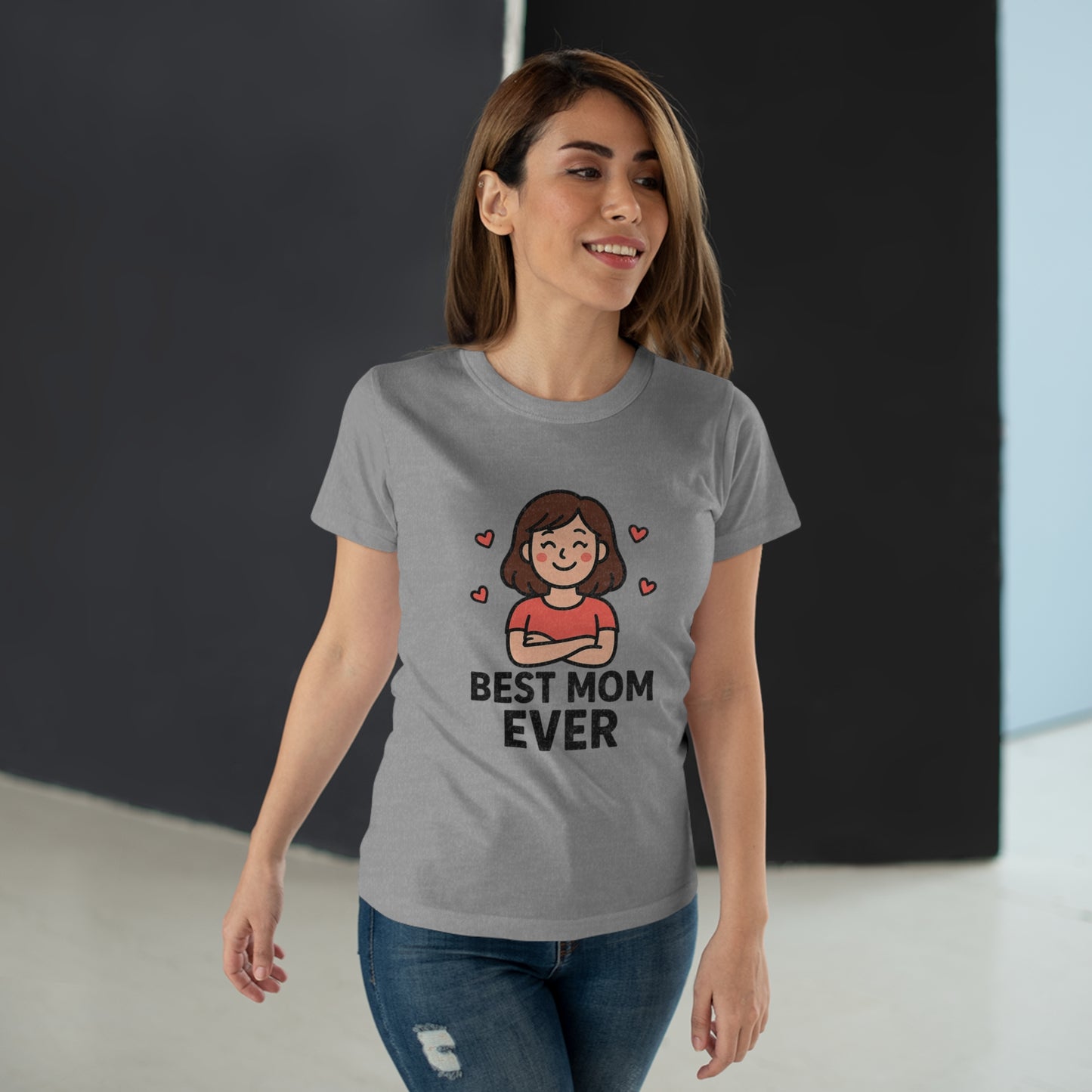Best Mom Ever T-Shirt, Mother's Day Gift, Women's Casual Tee, Family Reunion Shirt, Cute Mom Apparel, Gift for Her