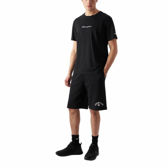 Champion Men’s Short Sleeve T-Shirt Champion Champion Ss Black