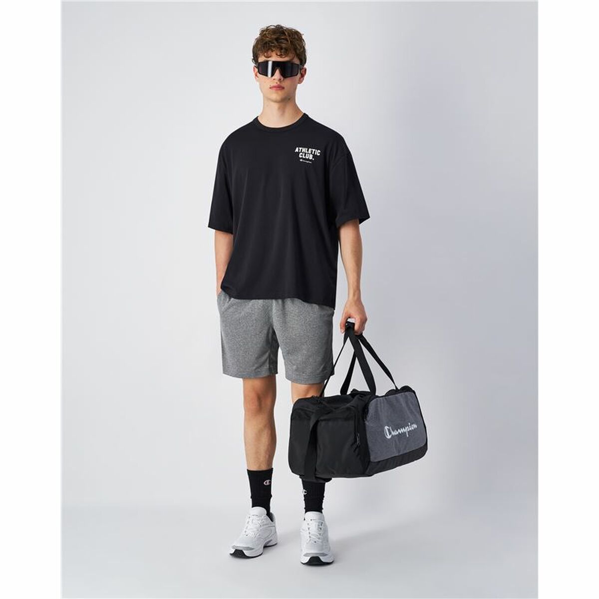 Champion Men’s Short Sleeve T-Shirt Champion Ss Black