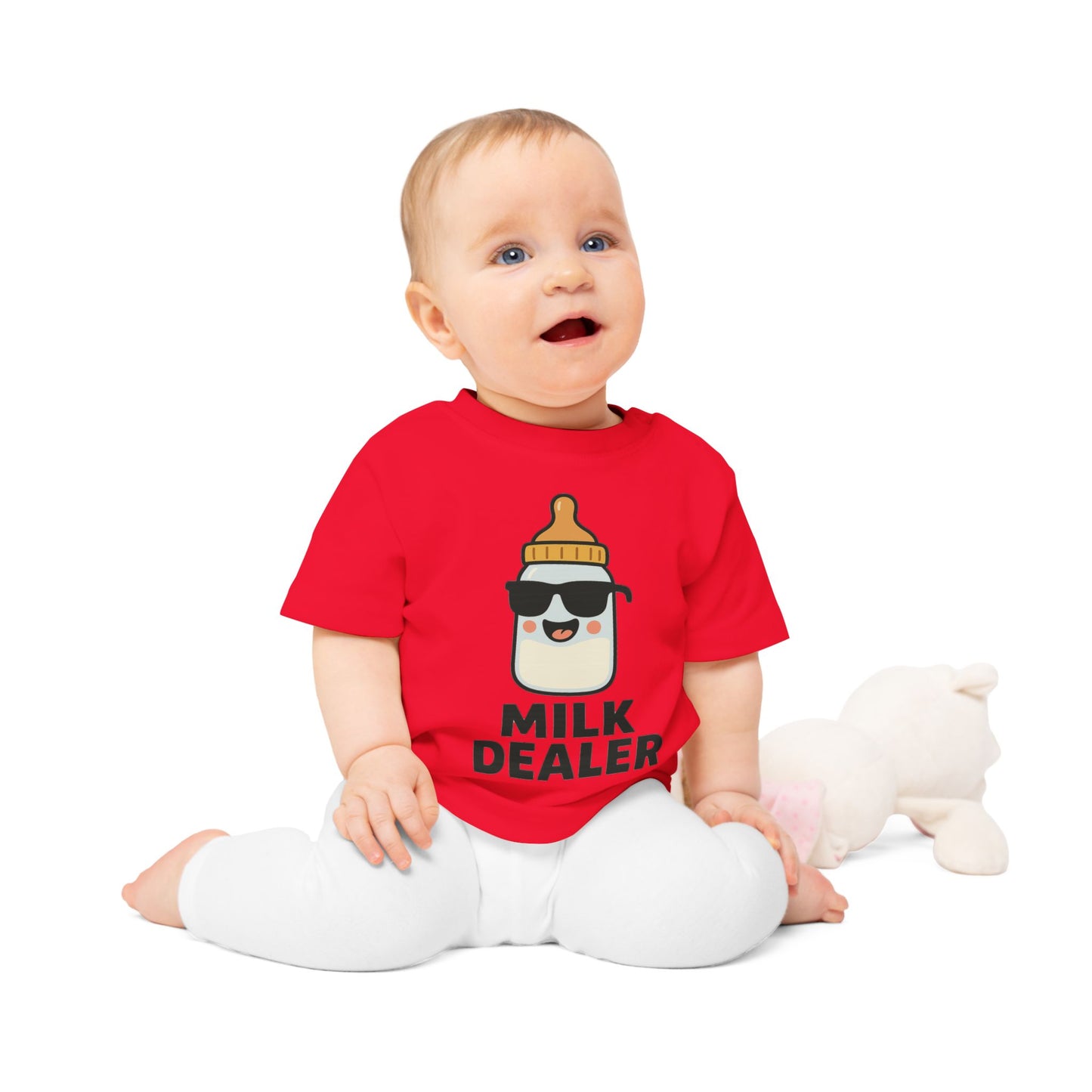 Baby-T-Shirt „Milchhändler“