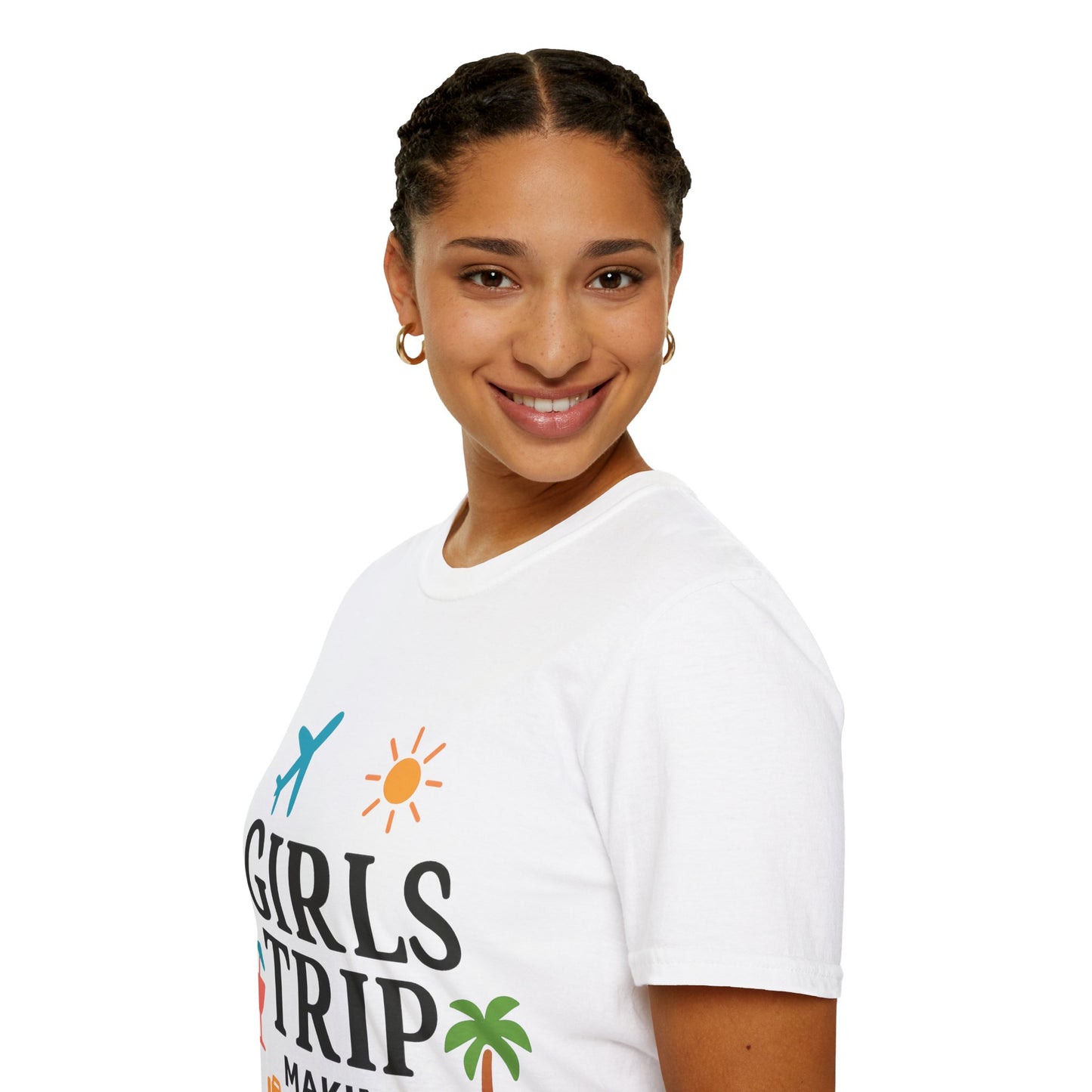 Girls Trip Making Memories T-Shirt | Unisex Vacation Tee | Perfect for Group Travel, Bachelorette Parties, Summer Adventures