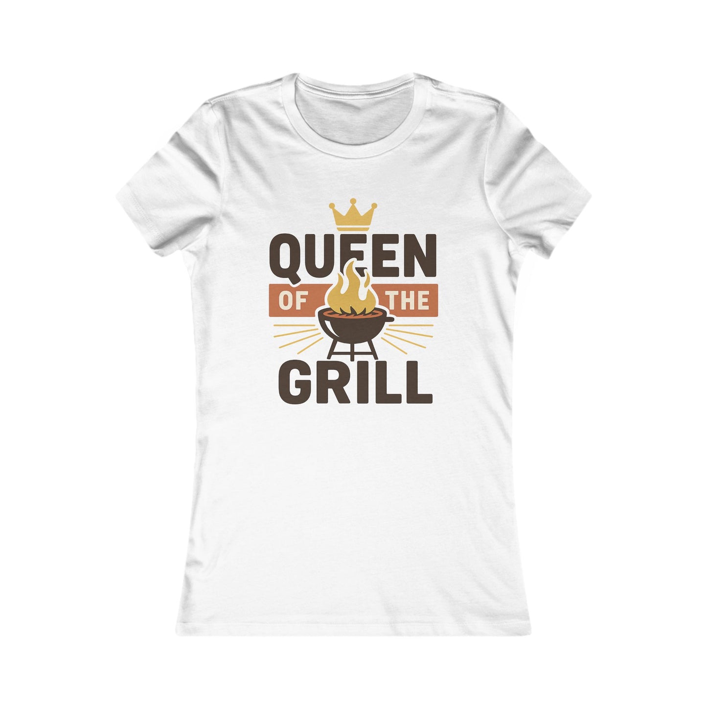 Queen of the Grill Women's Tee, Cooking Gift, Summer BBQ Shirt, Mother's Day Gift, Grilling Apparel