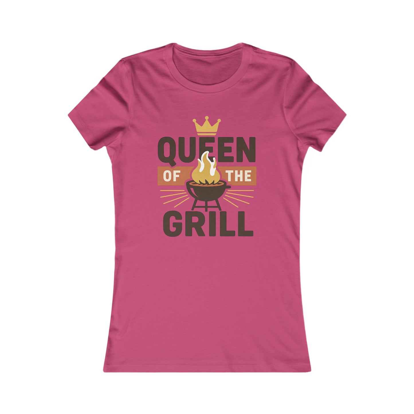 Queen of the Grill Women's Tee, Cooking Gift, Summer BBQ Shirt, Mother's Day Gift, Grilling Apparel