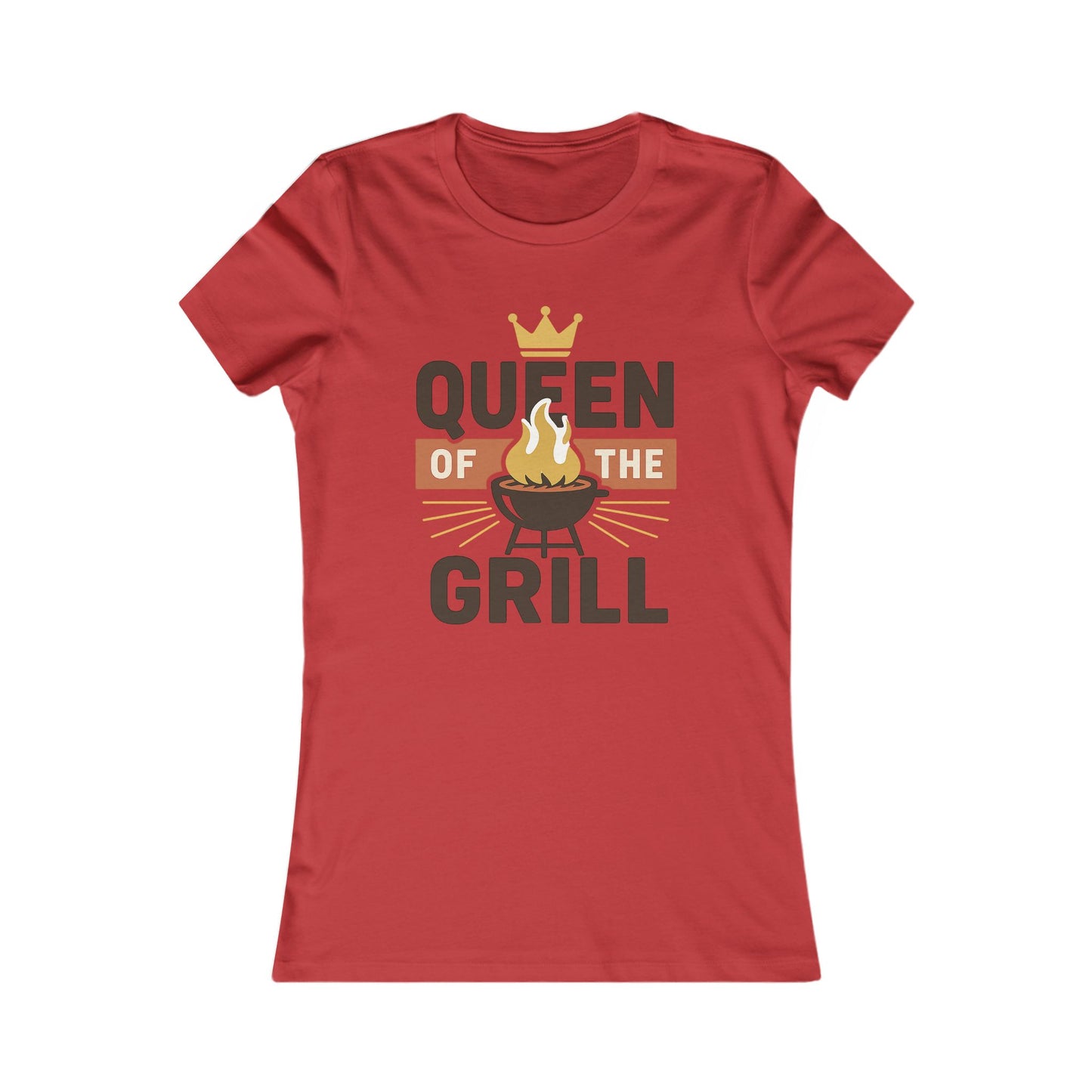 Queen of the Grill Women's Tee, Cooking Gift, Summer BBQ Shirt, Mother's Day Gift, Grilling Apparel