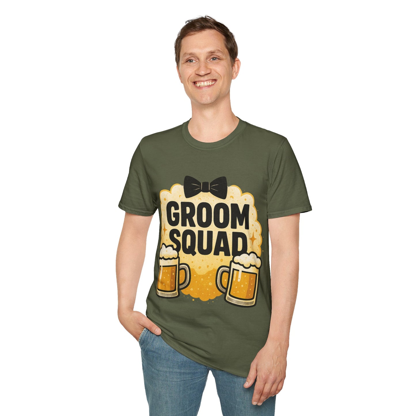 Groom Squad T-Shirt, Wedding Party Tee, Bachelor Party Shirt, Groomsmen Gift, Funny Groom Squad Apparel