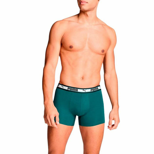 Puma Men's Boxer Shorts Puma Green