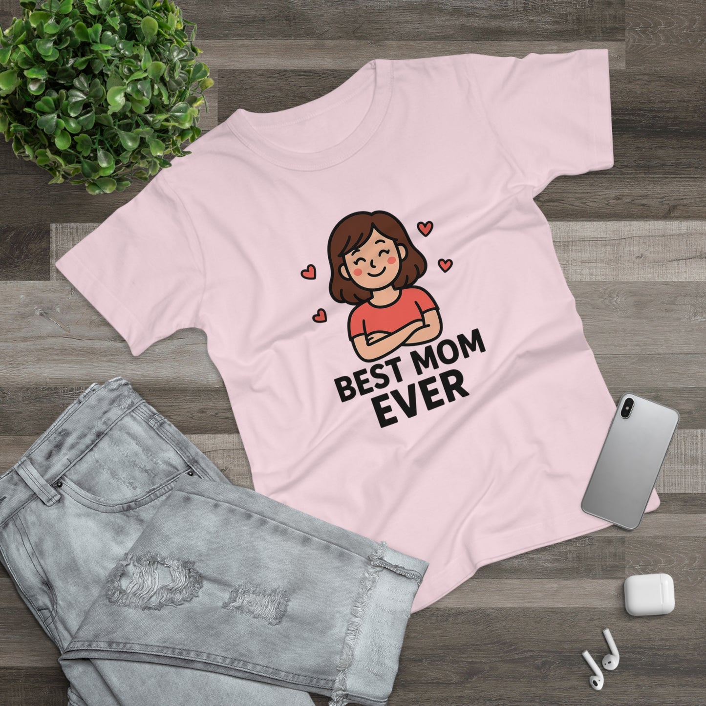 Best Mom Ever T-Shirt, Mother's Day Gift, Women's Casual Tee, Family Reunion Shirt, Cute Mom Apparel, Gift for Her