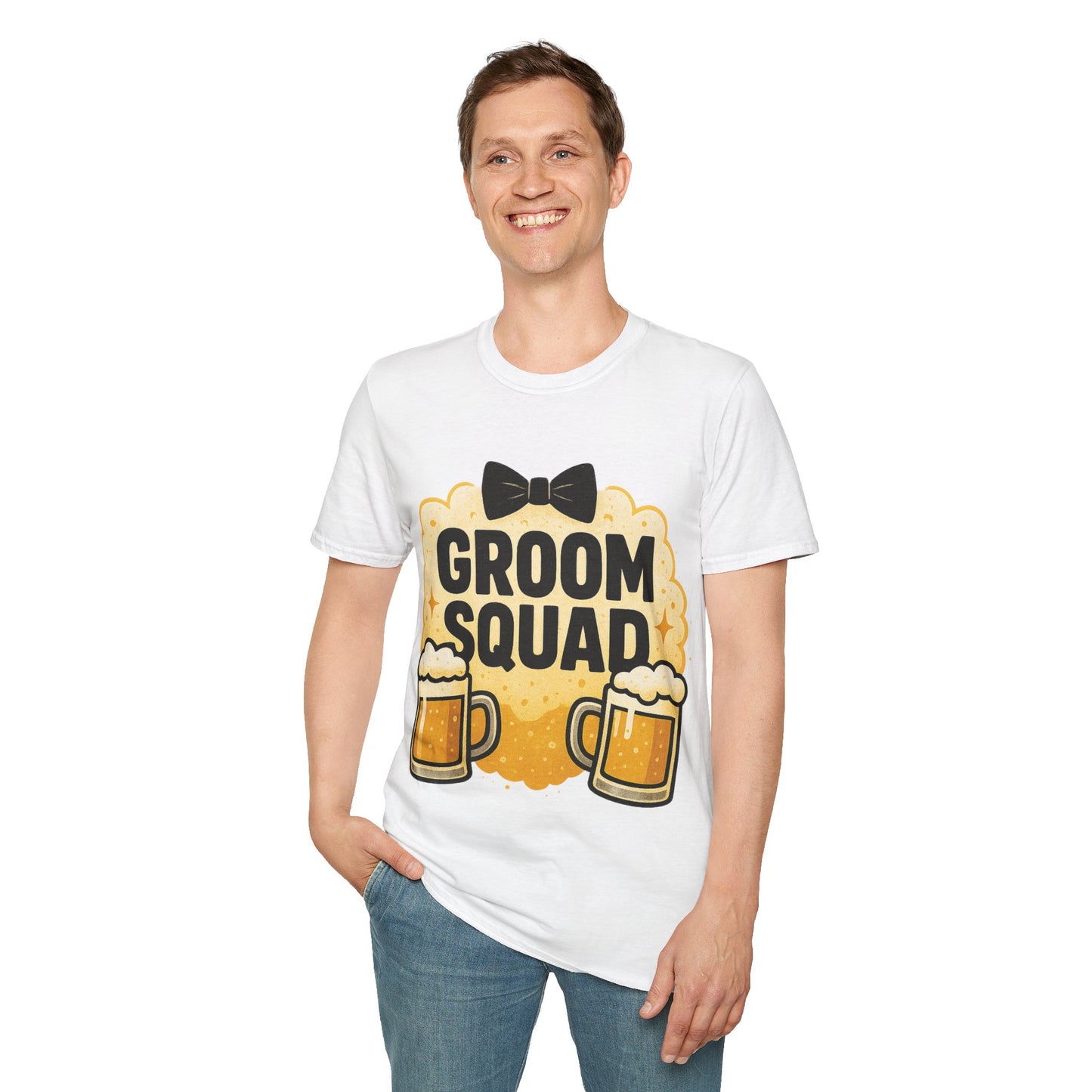 Groom Squad T-Shirt, Wedding Party Tee, Bachelor Party Shirt, Groomsmen Gift, Funny Groom Squad Apparel