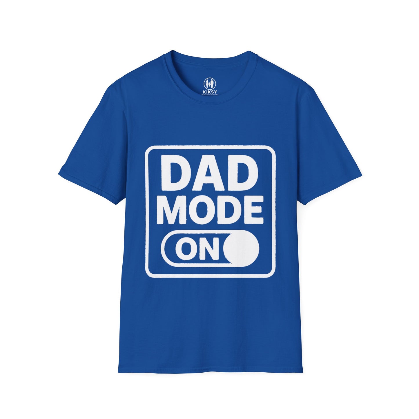 Dad Mode On Unisex Softstyle T-Shirt, Gift for New Dads, Funny Dad Tee, Casual Wear, Birthday Present, Father's Day Gift