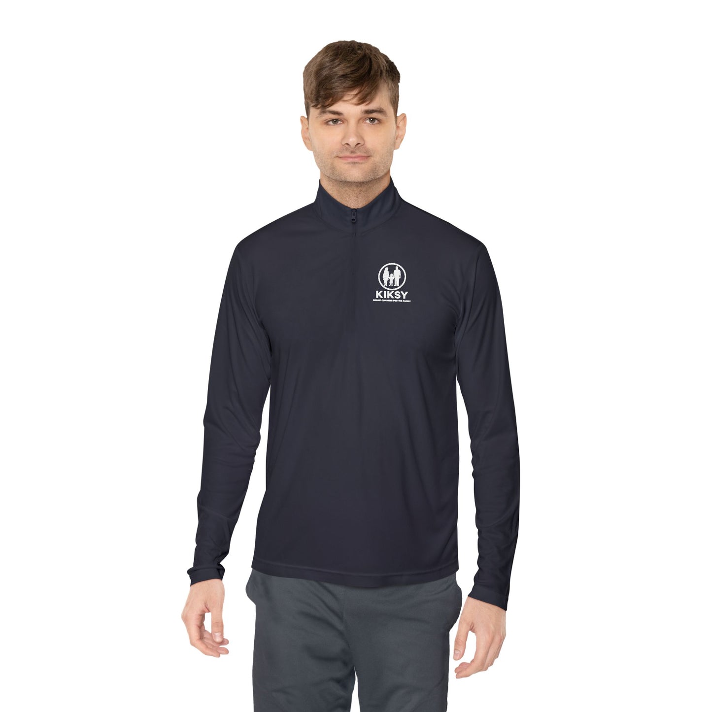Men Quarter-Zip Pullover for Casual Comfort, Ideal for Outdoor Activities, Great Gift for Birthdays, Fall Layering, Stylish Athleisure