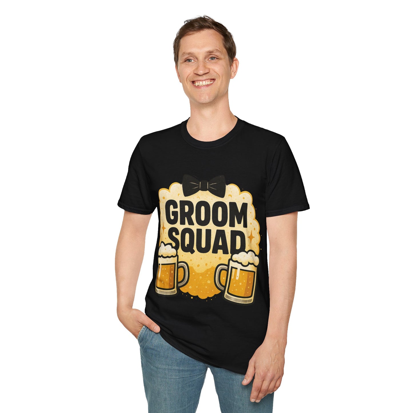 Groom Squad T-Shirt, Wedding Party Tee, Bachelor Party Shirt, Groomsmen Gift, Funny Groom Squad Apparel