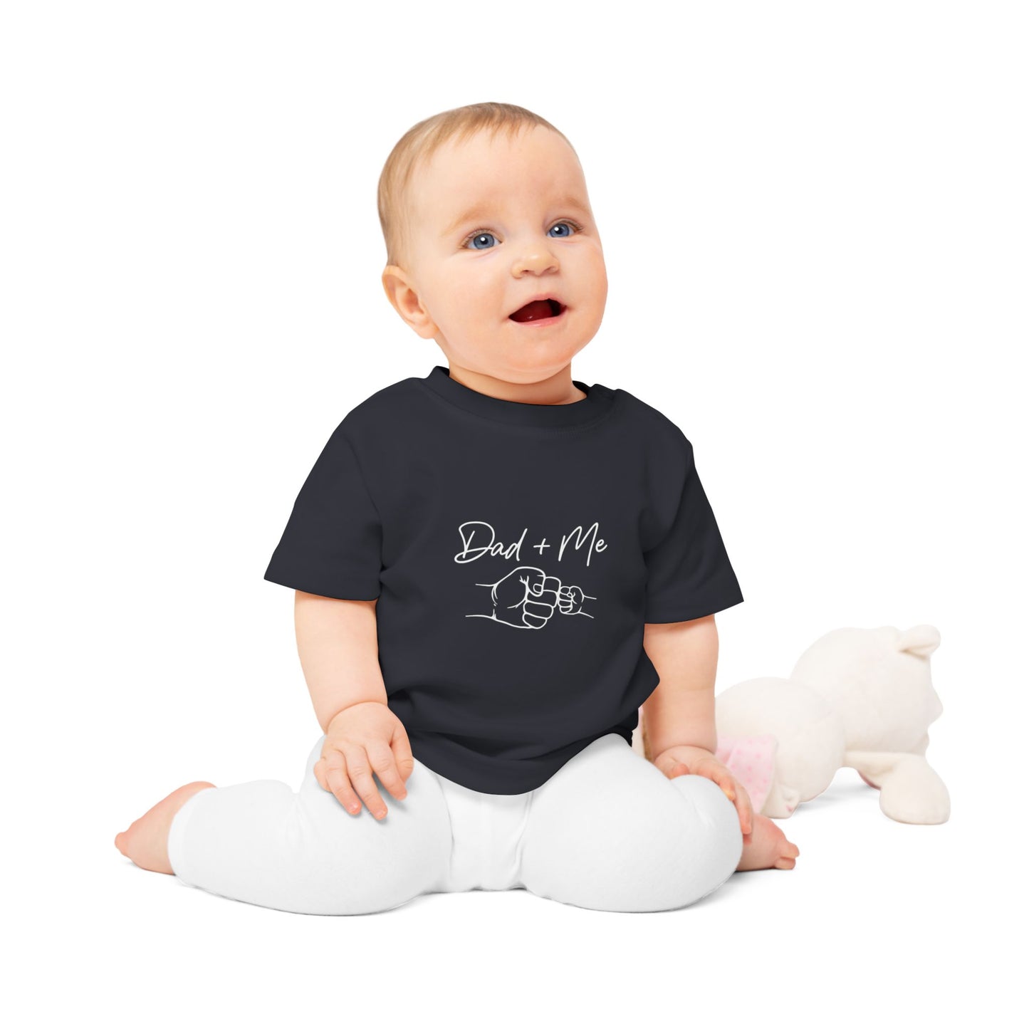 Dad & Me Baby T-Shirt, Cute Baby Gift, Father’s Day Outfit, New Dad Love Shirt, Kids Apparel, Matching Father-Son Shirt