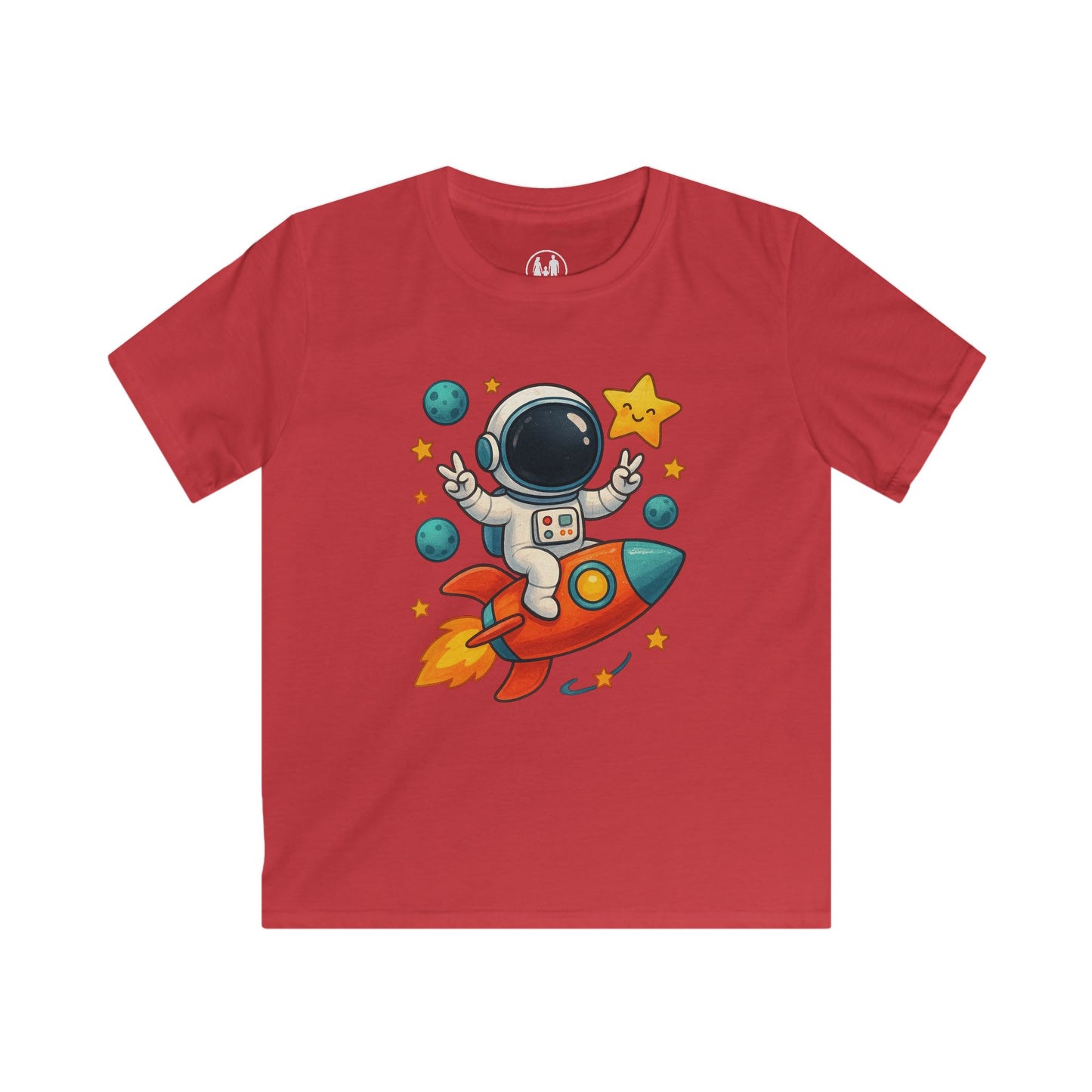 Kids Astronaut Rocket Tee, Space Adventure Shirt, Children's Fun Outfit, Birthday Gift, Summer Playwear, Cosmic Themed Clothing