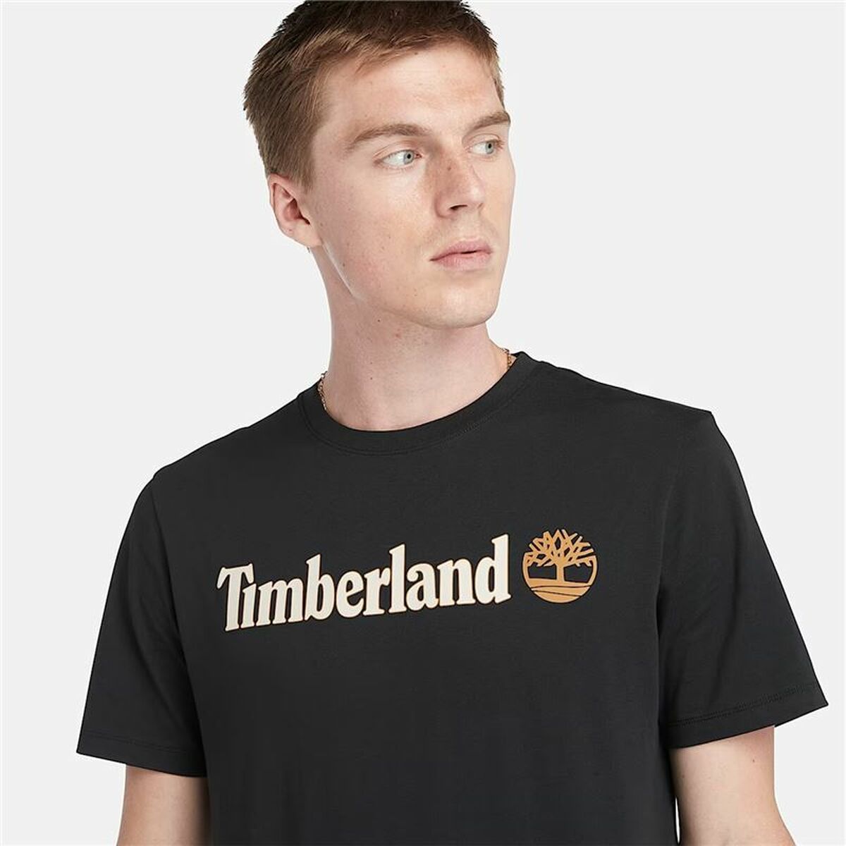 Timberland Men’s Short Sleeve T-Shirt Timberland Kennebec River Black