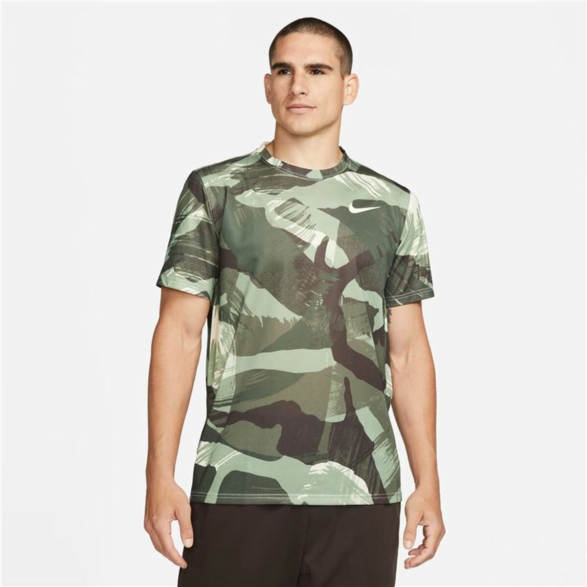 Nike Men’s Short Sleeve T-Shirt Nike Dri-Fit Green M