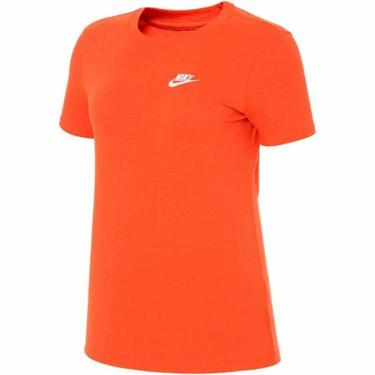 Nike Women’s Short Sleeve T-Shirt Nike Sportswear Orange (M)