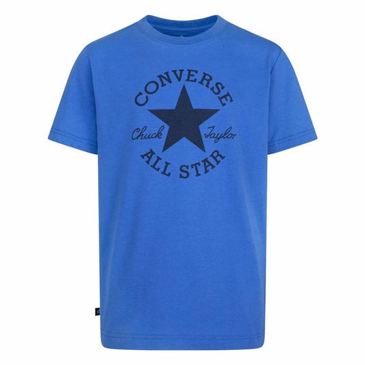 Converse Child's Short Sleeve T-Shirt Converse Sustainable Core Sse Blue