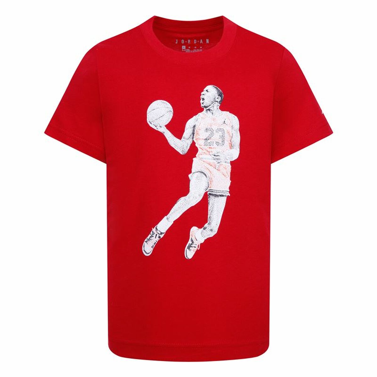 Jordan Child's Short Sleeve T-Shirt Jordan Air Jordan Dots Ss Red