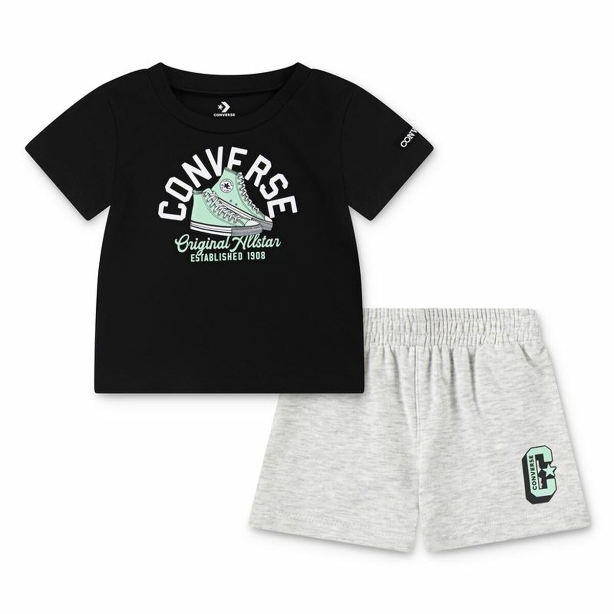 Converse Sports Outfit For Baby Converse Cnvb Retro Remix Black