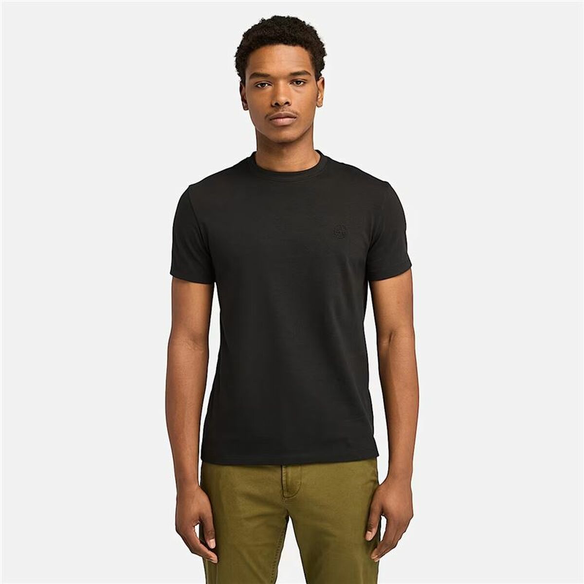 Timberland Men’s Short Sleeve T-Shirt Timberland Dunstan River Black