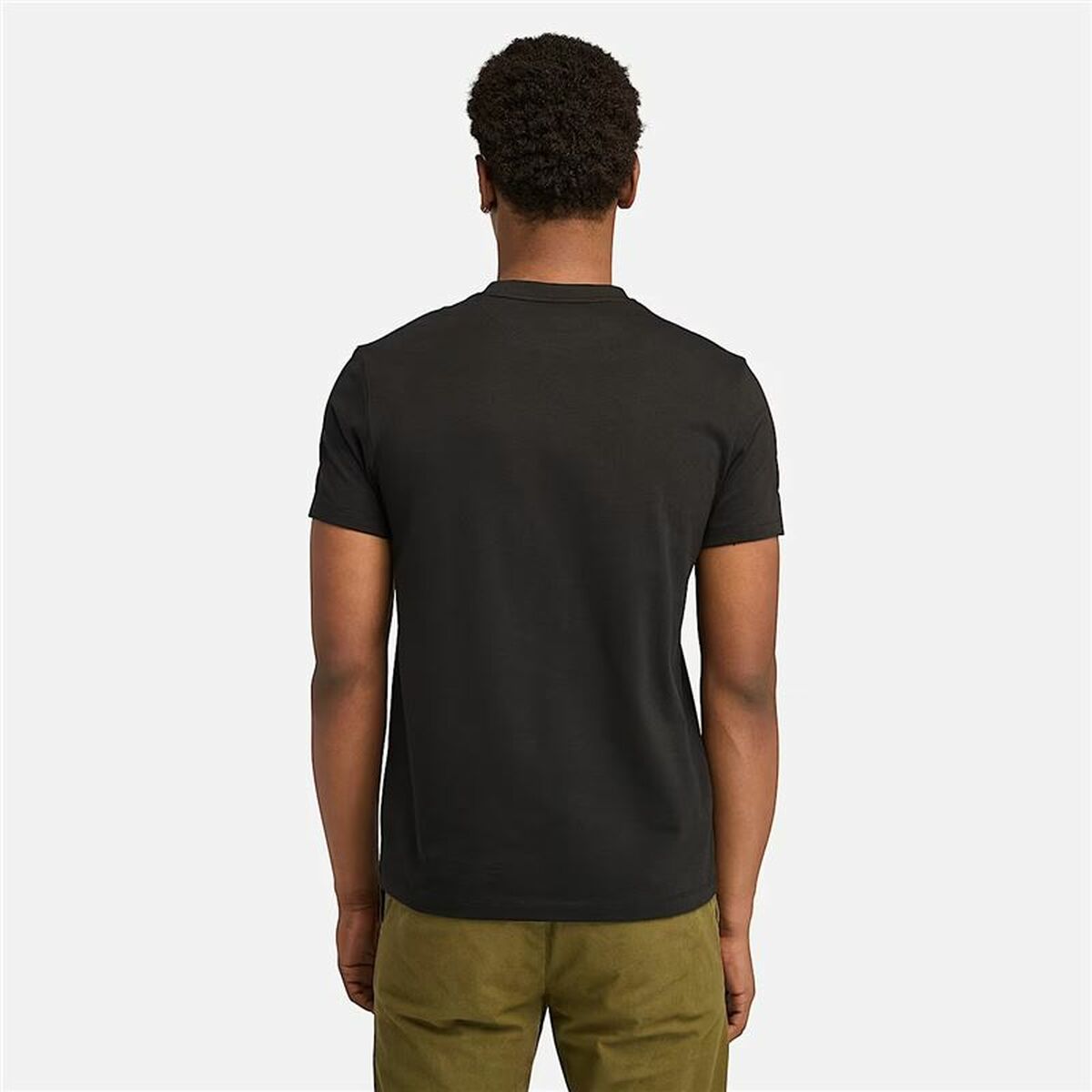Timberland Men’s Short Sleeve T-Shirt Timberland Dunstan River Black
