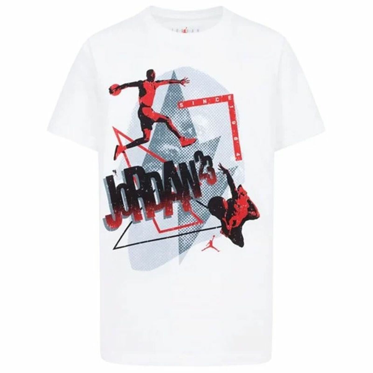 Jordan Child's Short Sleeve T-Shirt Jordan Jordan 3Peat Ss White