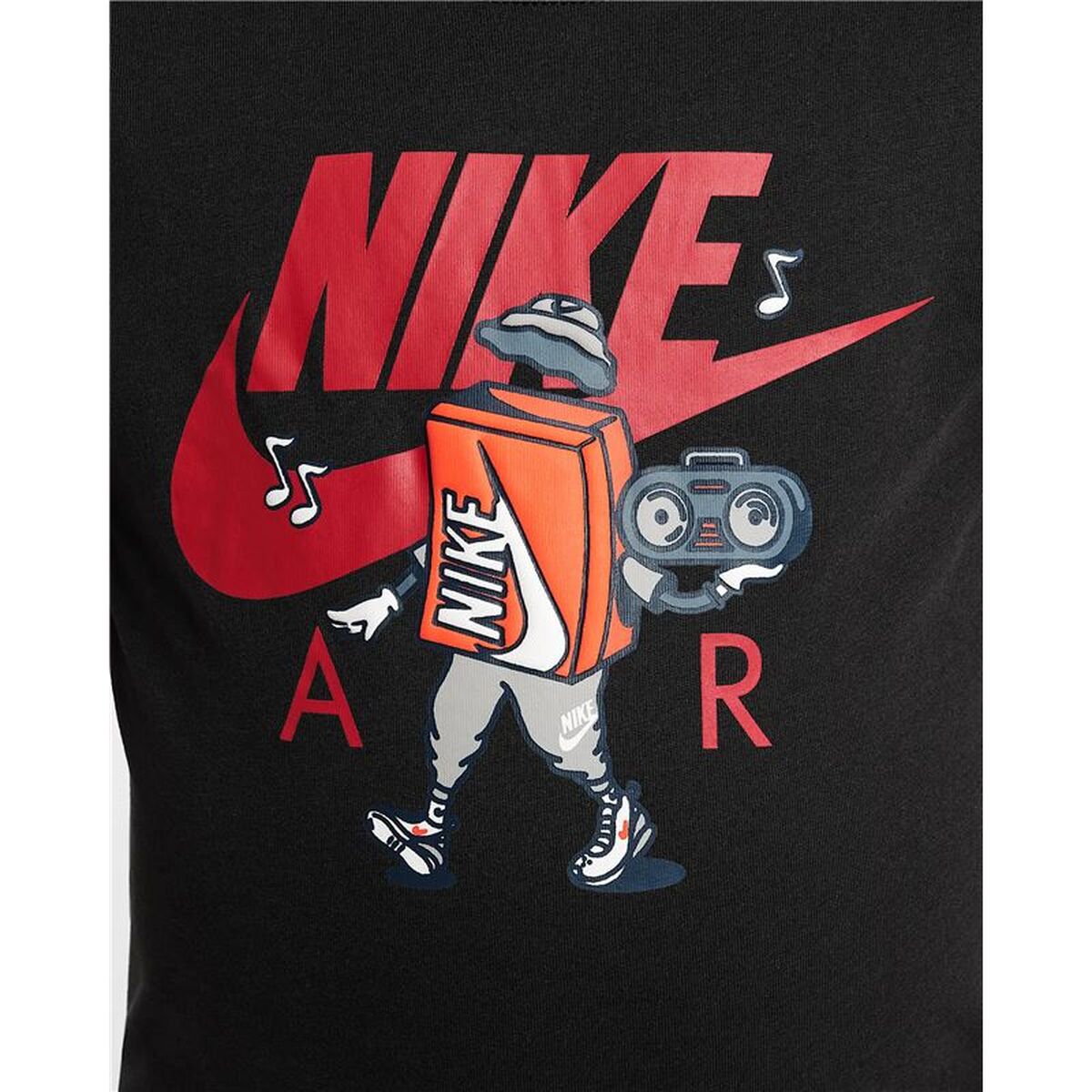 Nike Child's Short Sleeve T-Shirt Nike Air Boxy Black