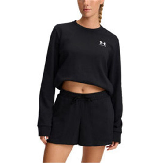 Under Armour Women’s Sweatshirt Without Hood Under Armour Rival Terry Crew Black
