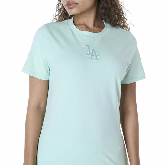 New Era Women’s Short Sleeve T-Shirt New Era La Dodgers Mlb League Essential Aquamarine