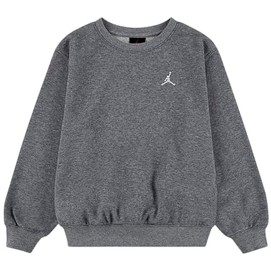 Jordan Hoodless Sweatshirt For Girls Jordan Mj Brkln Ft Crew Dark Grey