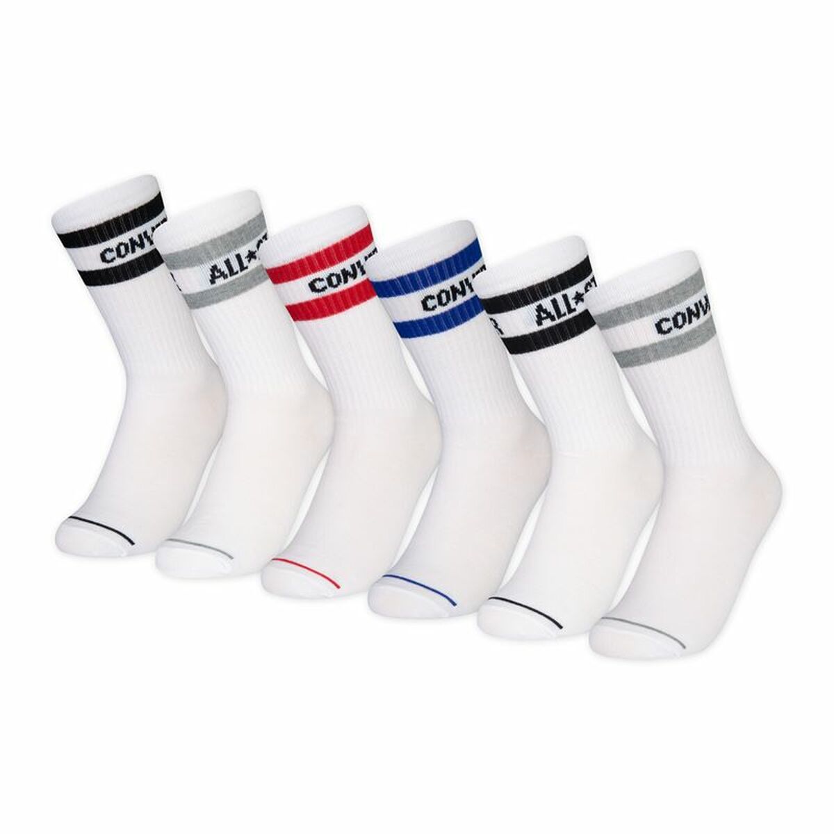 Converse Socks Converse Wordmark Crew White (5-7 Years)