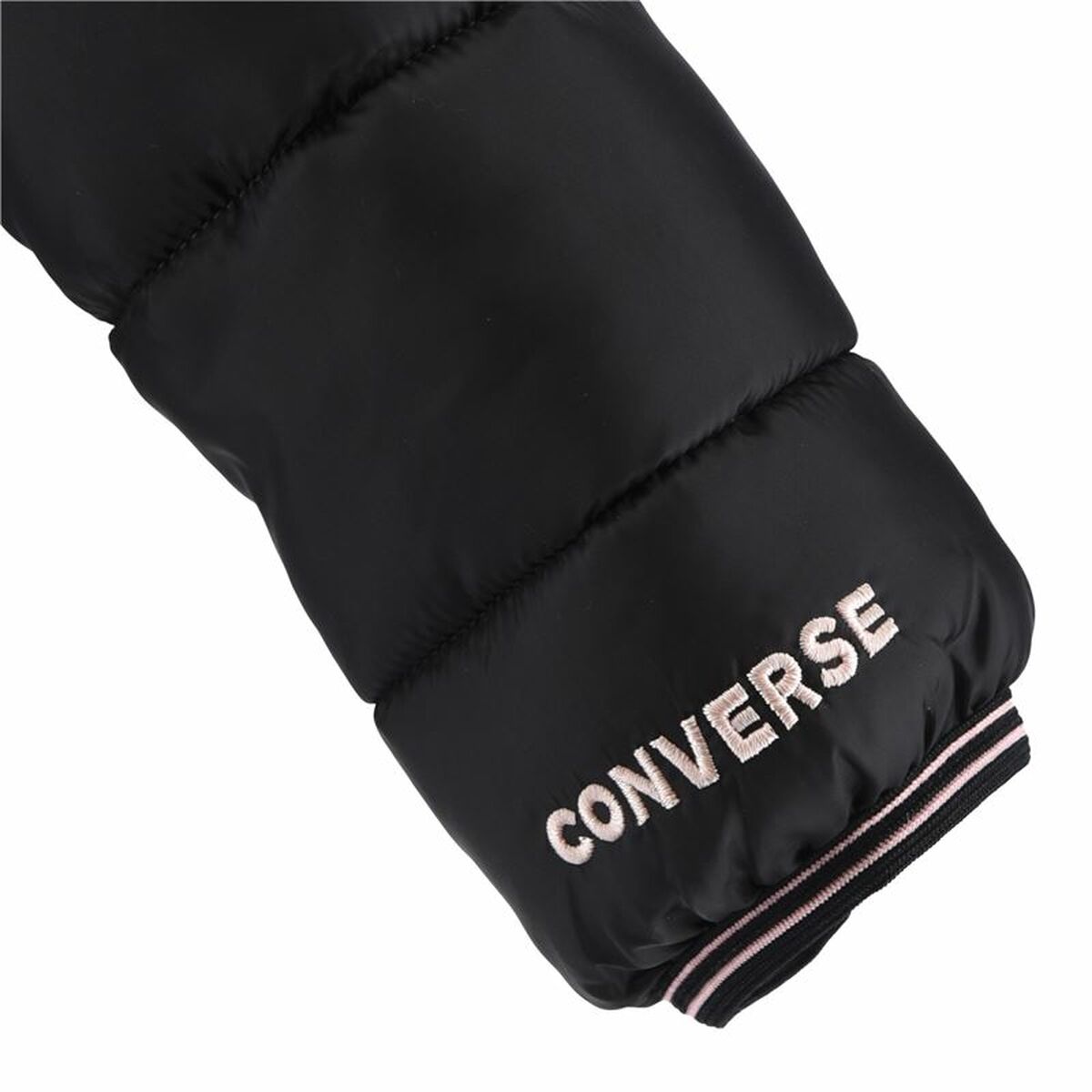 Converse Children's Jacket Converse Solid Mdwt Puffer Black