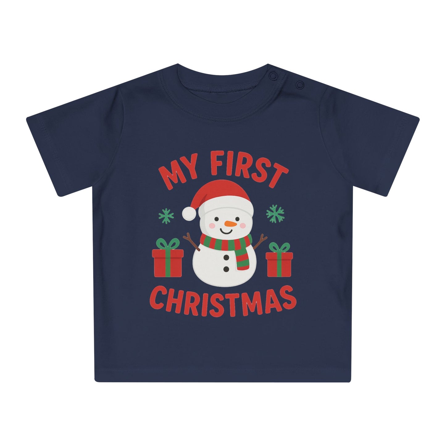 Baby-T-Shirt „Mein erstes Weihnachten“
