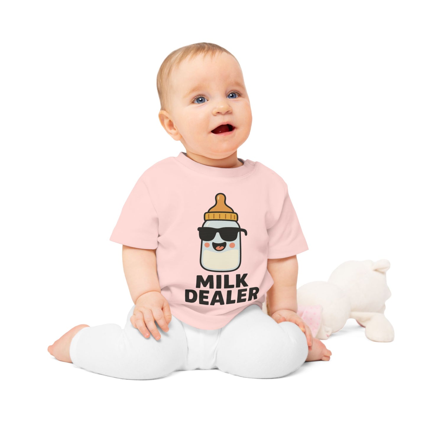 Baby-T-Shirt „Milchhändler“