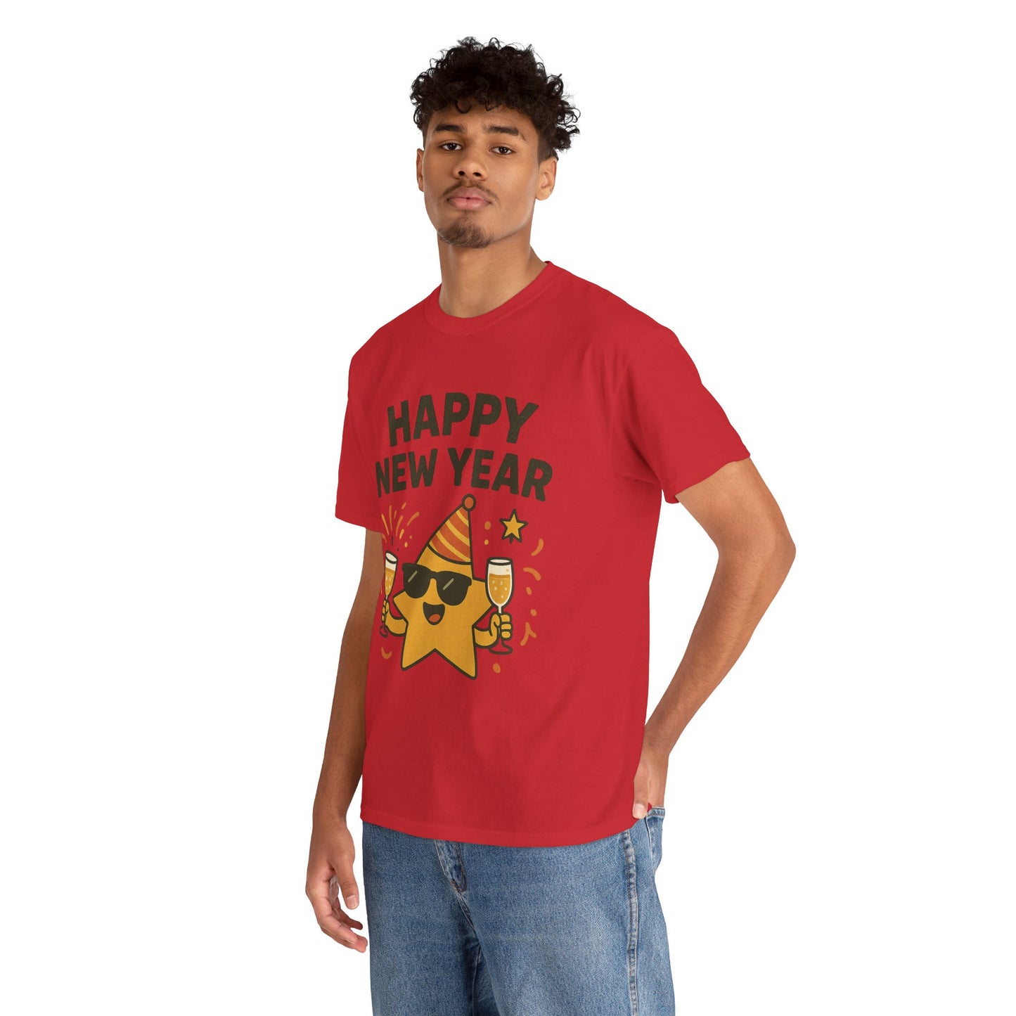 "Happy New Year" Cute Party Celebration Shirt