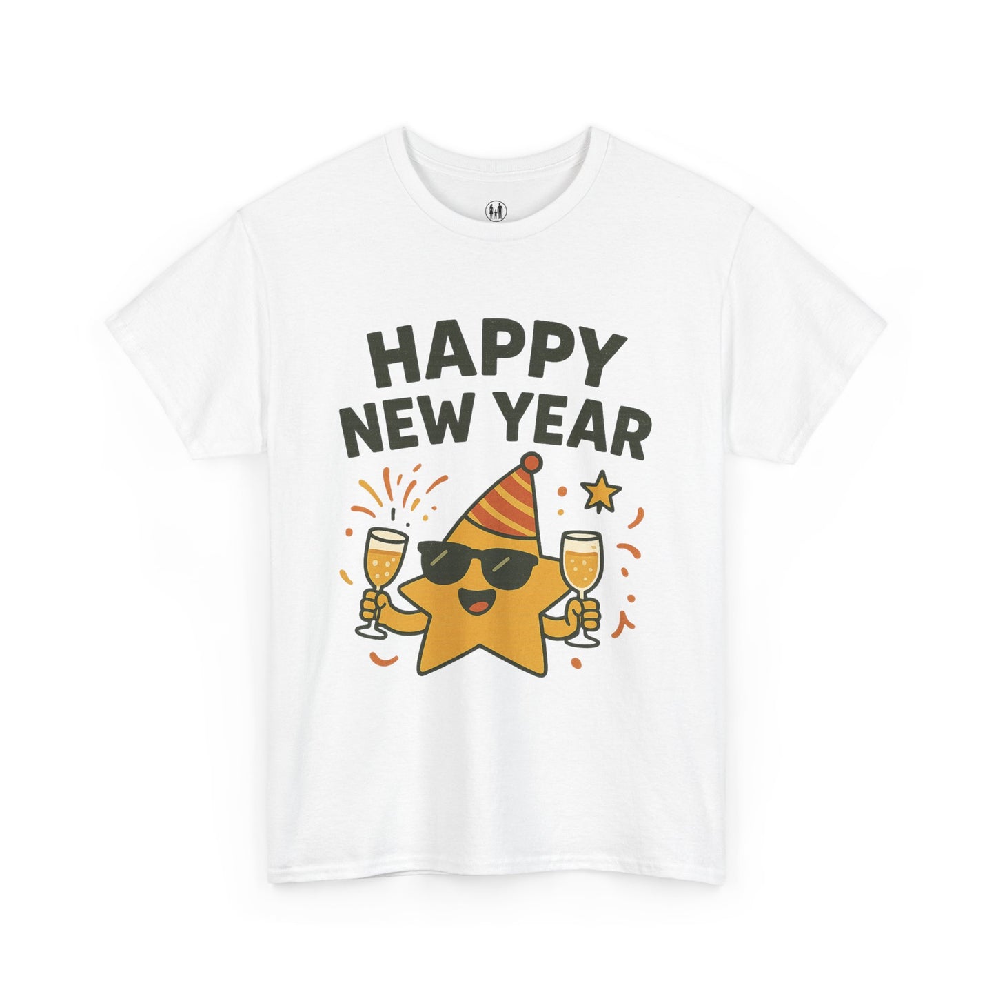 "Happy New Year" Cute Party Celebration Shirt
