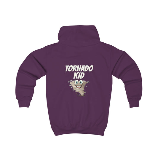 Fun Tornado Kid Hoodie - Kids Wear for Storm Chasers, Gift for Weather Lovers, Playful Apparel, Unique Birthday Present, Cozy Orange [...]