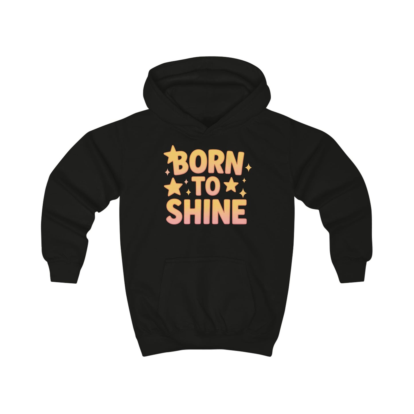 Sweat à capuche pour enfants « Né pour briller »