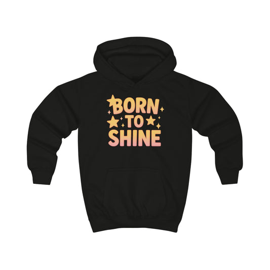 Sweat à capuche pour enfants « Né pour briller »