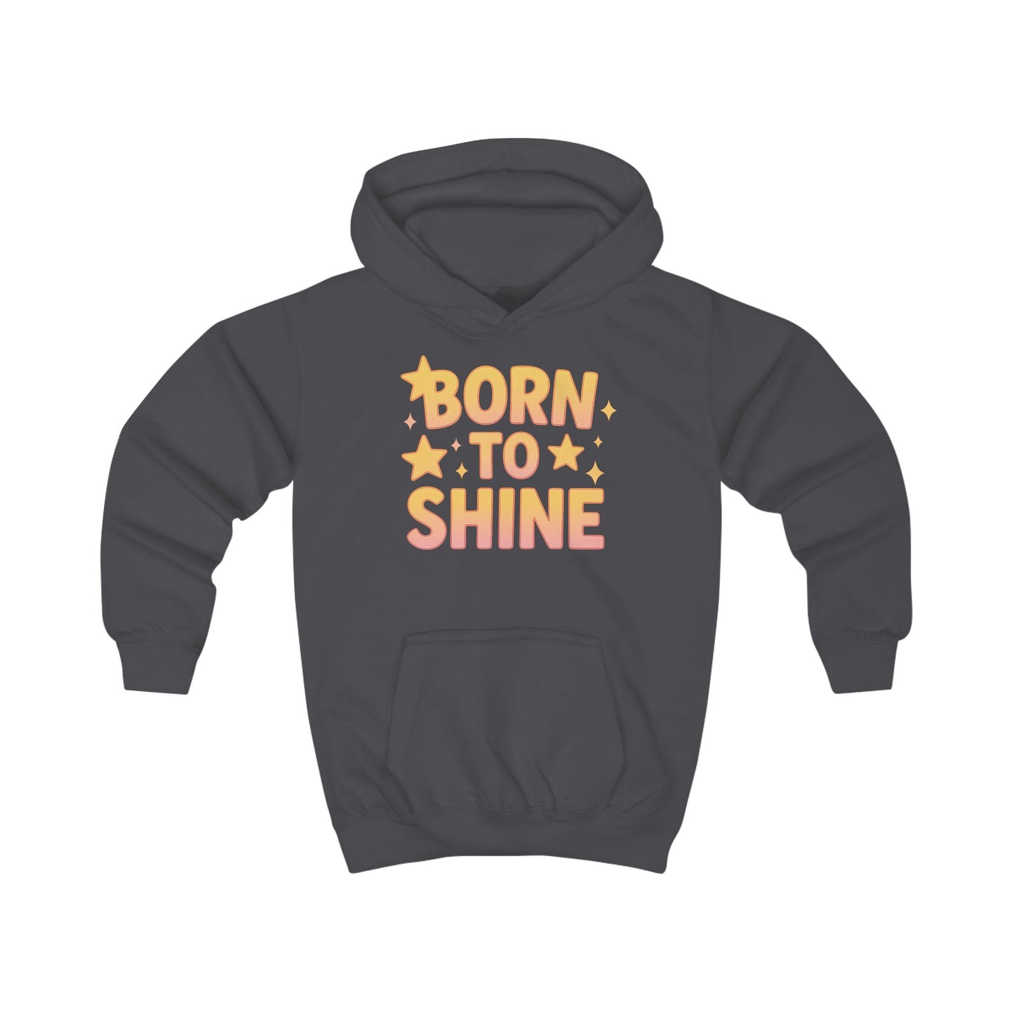 Sweat à capuche pour enfants « Né pour briller »