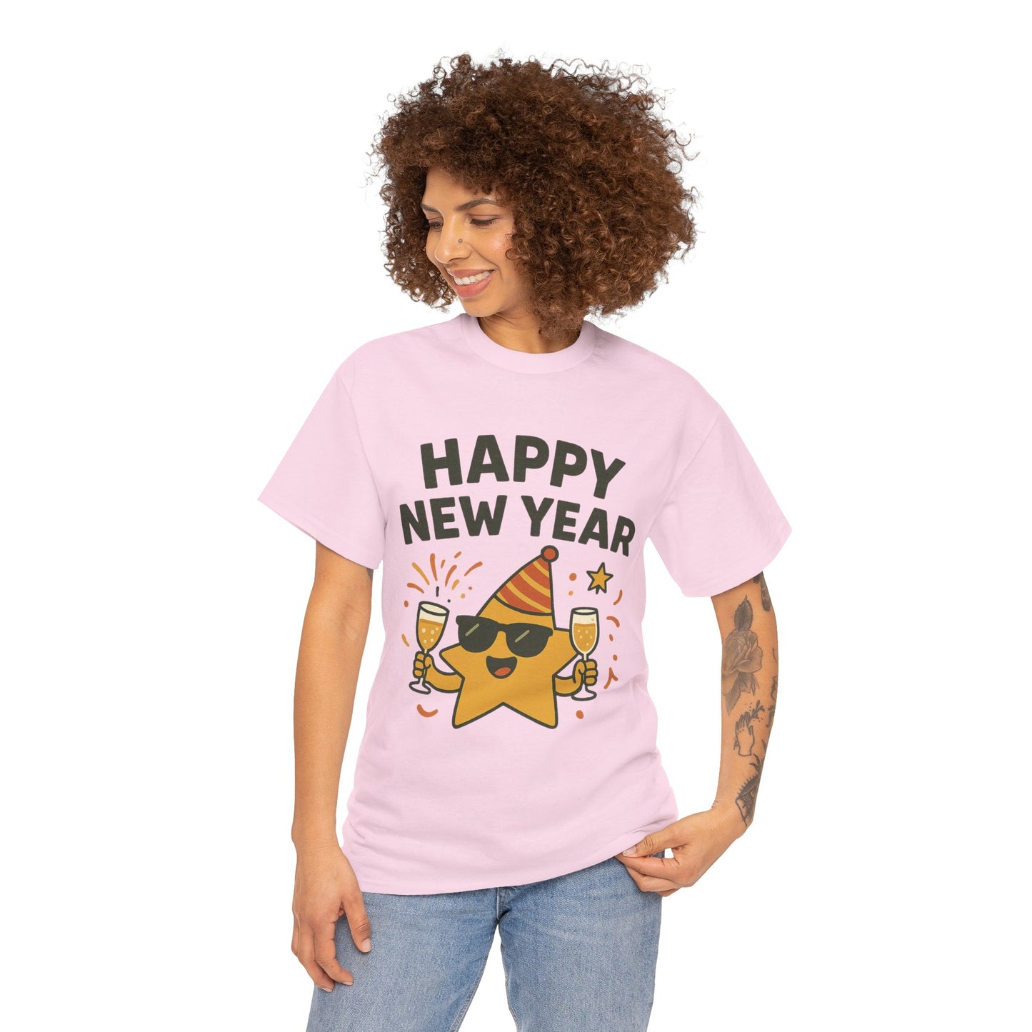 "Happy New Year" Cute Party Celebration Shirt