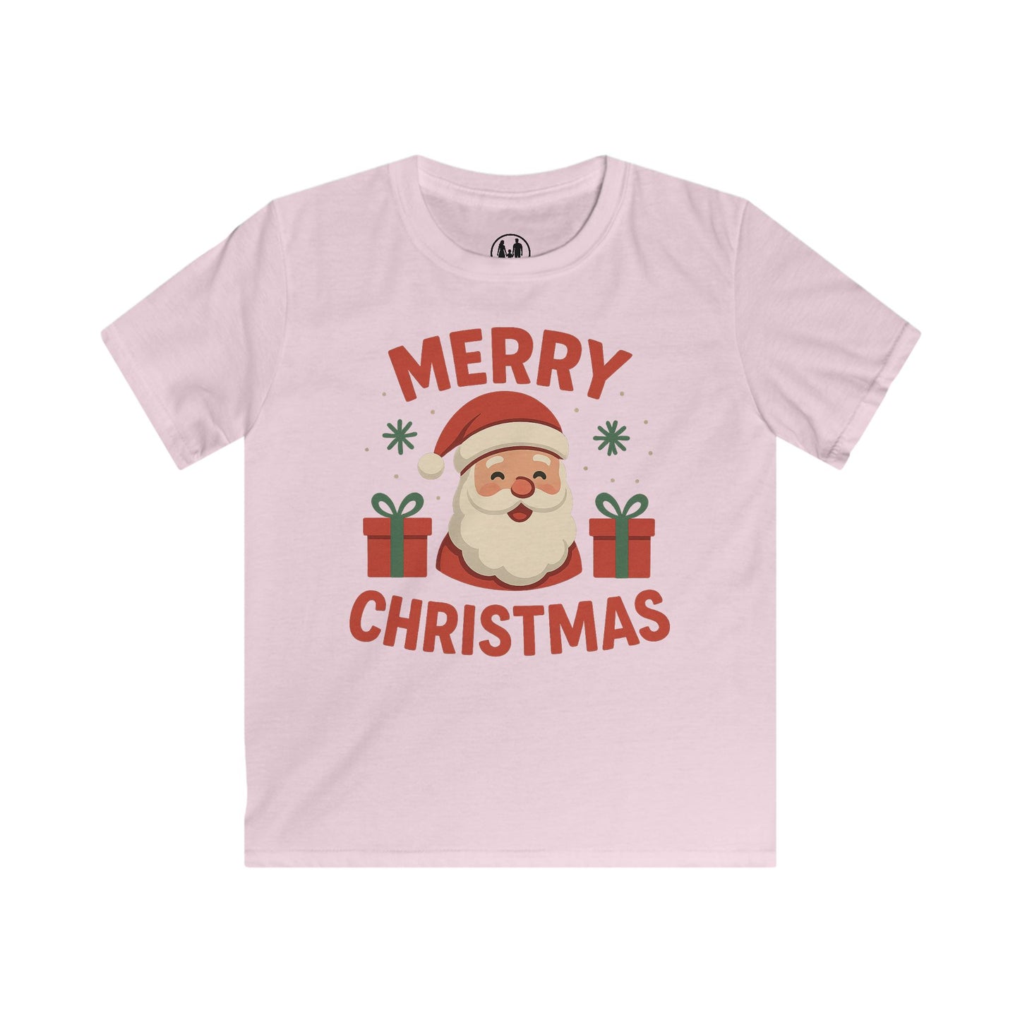 Kinder-T-Shirt „Frohe Weihnachten, Weihnachtsmann“